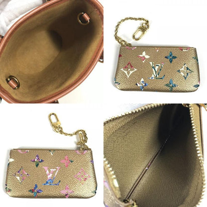 Louis Vuitton Shoulder Bag Nano Bucket M81724 Leather Gold