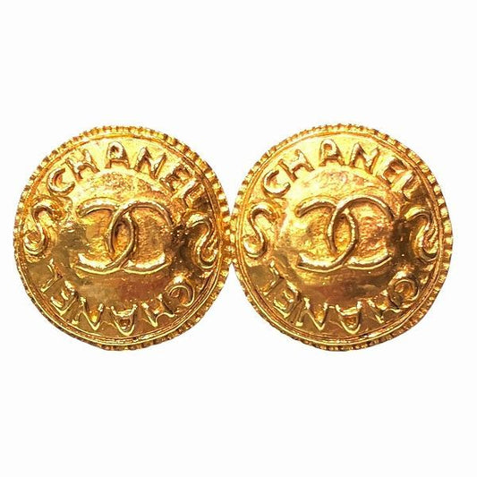 Chanel Coco Mark Vintage Branded Accessories Earrings Ladies