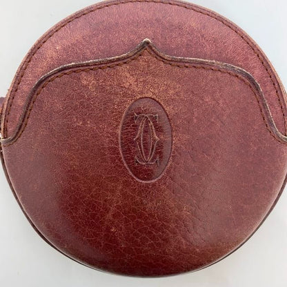 Cartier Coin Case Ec22481 Bordeaux Must Coin Purse