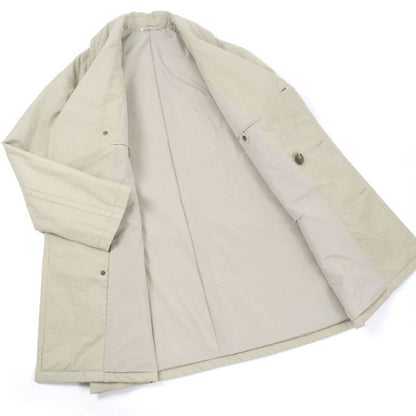 Hermes 22AW Cotton Filled Mid Length Chester Coat Khaki 44 With Hanger And