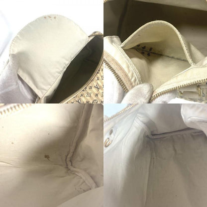 Louis Vuitton Speedy 30 M95500 Monogram Mini Lin Canvas White
