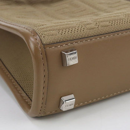 Fendi Sunshine Shopper Mini Fe90594 Tote Bag Cotton Sunshine Shopper Mini