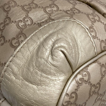 Gucci Handbag Sookie Stripe Line 247902 Gold Leather