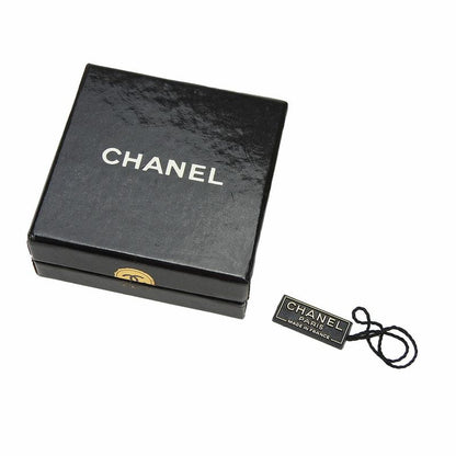 Chanel Earring Coco Mark Metal Gold Accessory Plated Small Accessories Ladies