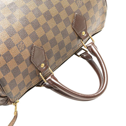Louis Vuitton Damier Speedy 30 N41183 Brown PVC Leather Women Louis Vuitton