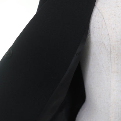 Balenciaga 623044 100% Wool Power Shoulder Tailored Jacket Black 34 Hanger Made