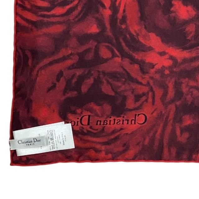 Christian DIOR Stole Shawl Scarf Accessory Floral Pattern Flower Motif All Over