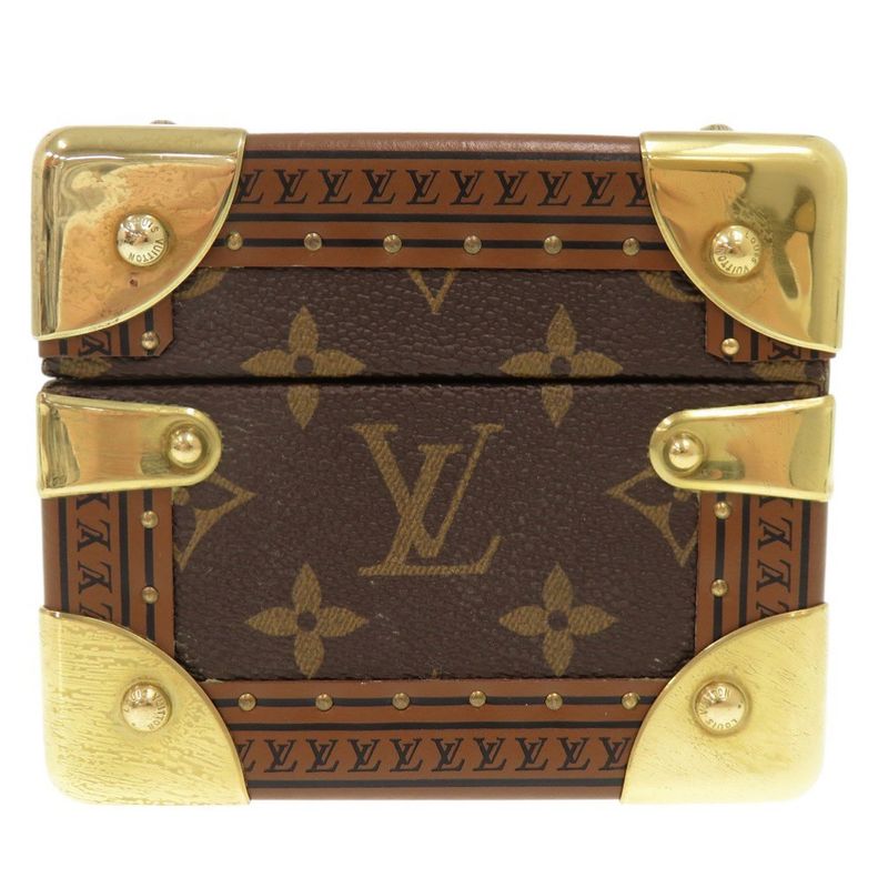 Louis Vuitton Coffret Tresor 20 Monogram Brown Jewelry Box LV 1447 Louis Vuitton