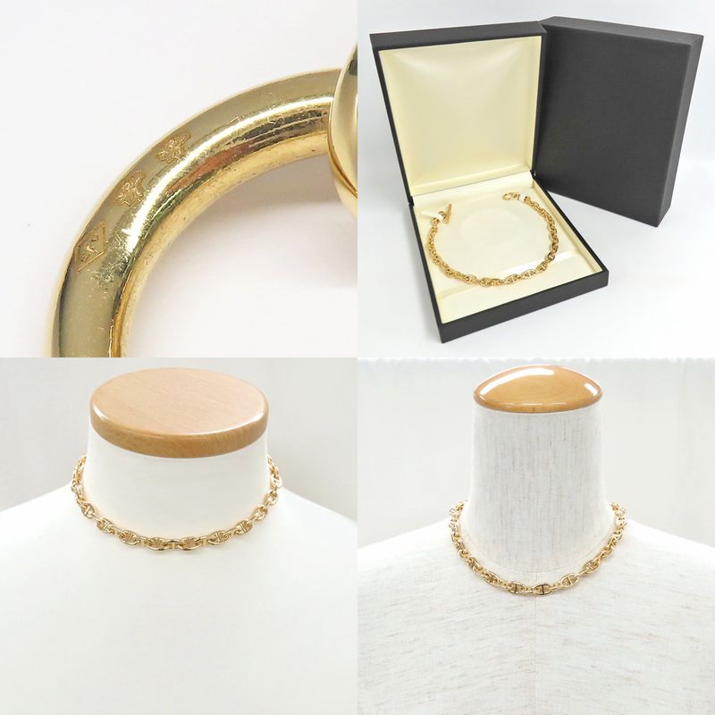 Hermes Necklace Chaine D'ancre PM 43 Links 43 Links Chain 18K 750yg