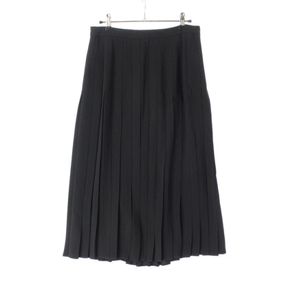 Celine 20SS Acetate Rayon Pleated Skirt 2j144865c Black 40
