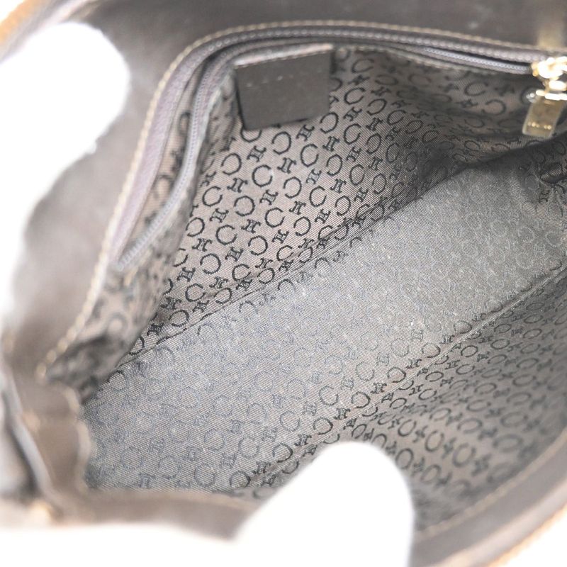 Celine Shoulder Bag Macadam Pattern Brown 83ka654