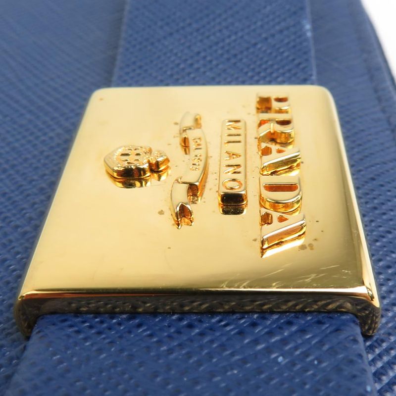 Prada Round Zipper Long Wallet 1ml506