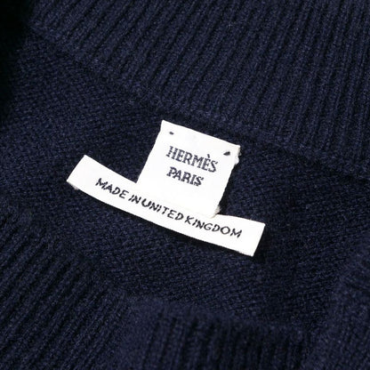 Hermes Knitwear Size 34 Total Cashmere Long Sleeve Knitted Sweater Serie