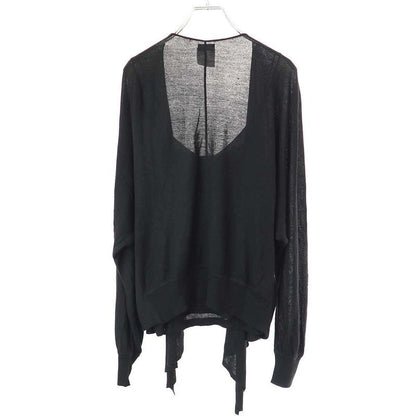 Chanel 2006aw Cardigan and Camisole Ensemble P28481k00073 Black 42