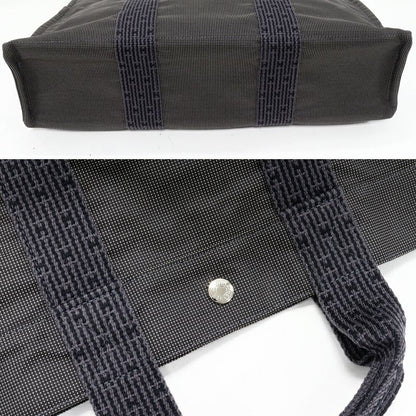 Hermes Tote Handbag Her Line Tote MM Canvas Gray