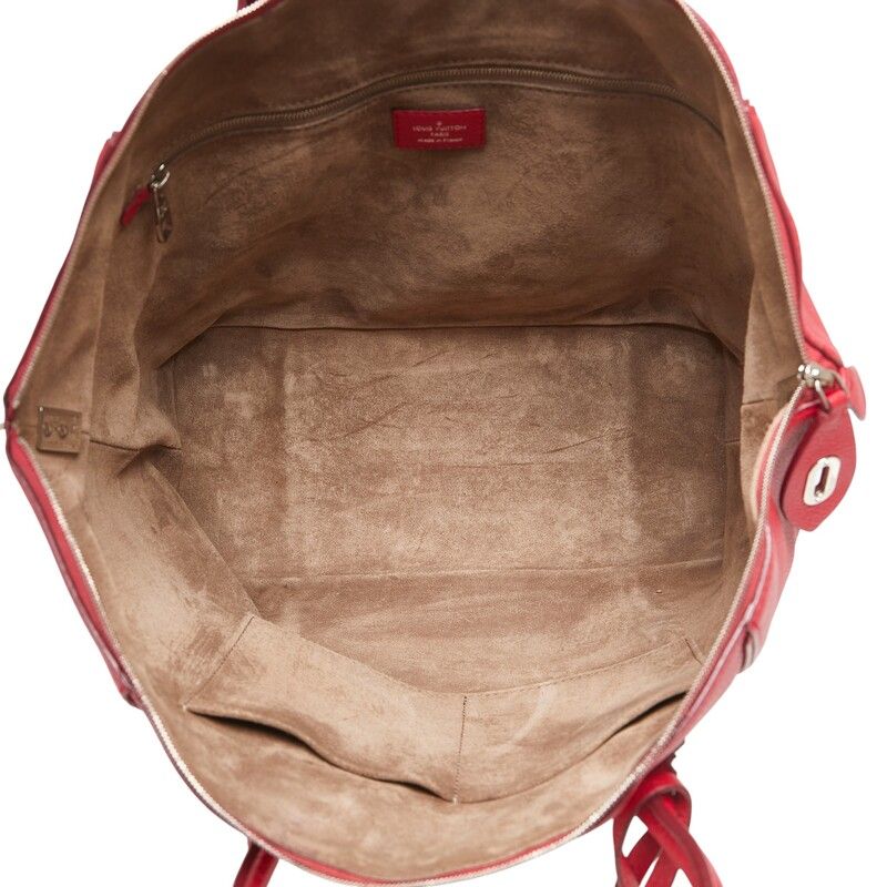 Louis Vuitton Parnacea Lockit PM Shoulder Bag Handbag 2WAY M94595 Raspberry