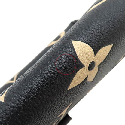 Louis Vuitton 2way Bag Favorite Nm Monogram Giant Black and Beige Gold Hardware