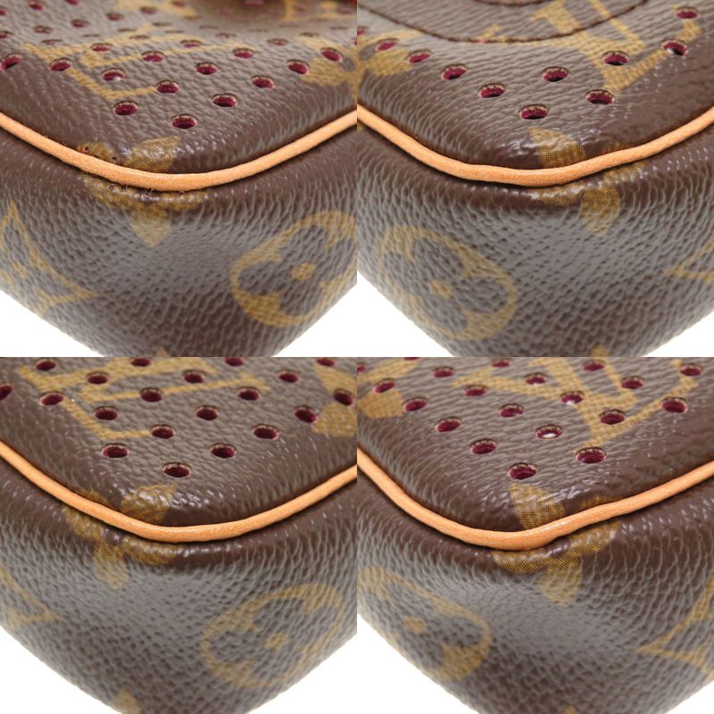 Louis Vuitton Monogram Perfot Pochette Accessoire Fuchsia M95183 Handbag Pouch