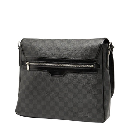 Louis Vuitton Damier Graphite Daniel MM Crossbody Shoulder Bag N58029 Black PVC