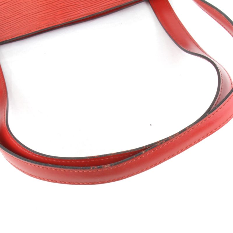 Louis Vuitton Le Sac M52287 Tote Bag Epi Leather Red Ladies