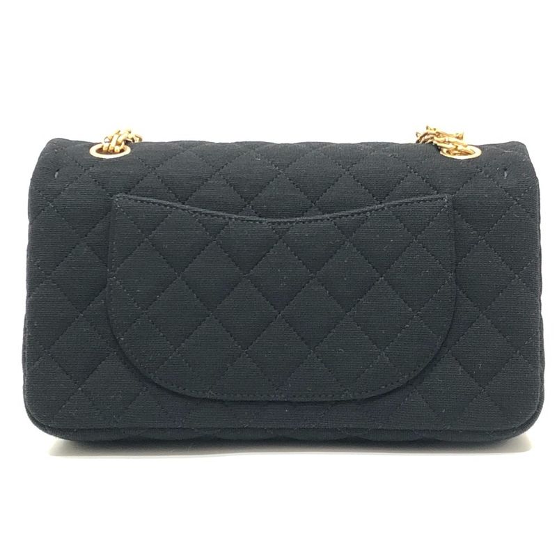 Chanel Shoulder Bag 255 Coco Chanel Message Motif Black