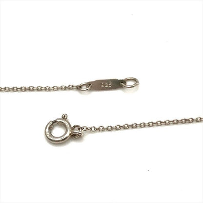 Tiffany & Co Atlas Open Circle Silver Necklace