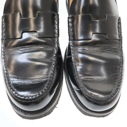 Hermes Moccasin Valmy Loafer Shoes 192455zh Black 42