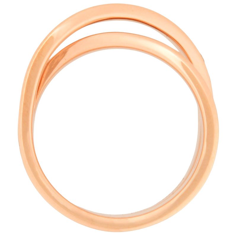 Cartier Etancel De Cartier Ring With Diamonds #49 18K Pink Gold 79g Pink Gold