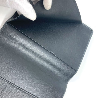 Louis Vuitton Notebook Cover Agenda Bureau R20409 Taiga Leather Black