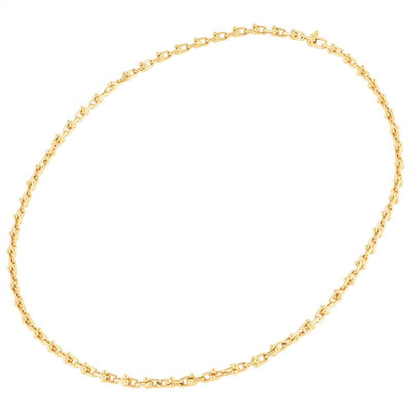 Tiffany & Co Tiffany & Co Hardware Microlink Necklace 18K Yellow Gold 266g