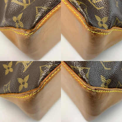 Louis Vuitton Monogram Hippo Piano M51148 Brown Handbag Ladies Gold Hardware