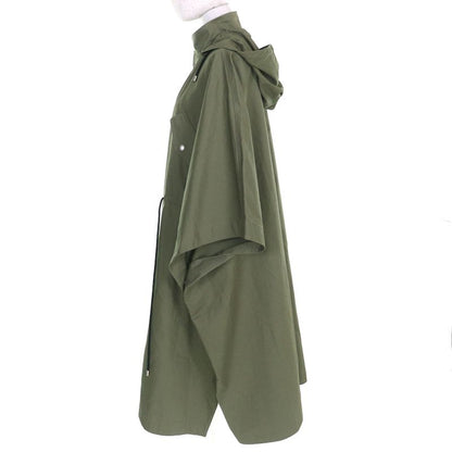 Christian DIOR 857m82a3726 100% Cotton Bee Embroidery Hooded Zip Up Military