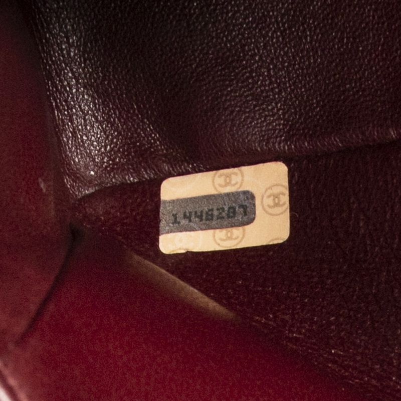 Chanelmatelasse W Flap Black Matelasse Lambskin Leather A