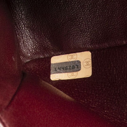 Chanelmatelasse W Flap Black Matelasse Lambskin Leather A