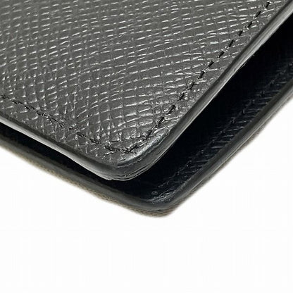 Louis Vuitton Taiga Portefeuille Plaza M30501 Noir Black Long Wallet Bifold