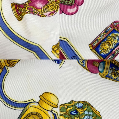 Hermes Carre 40 Qu Importe le Flacon Perfume Bottle Silk Scarf