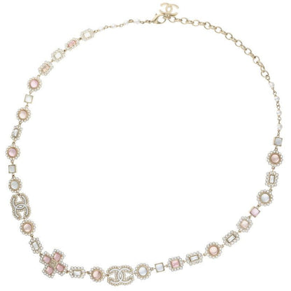Chanel A21 K Rhinestone Multi-motif Necklace Women
