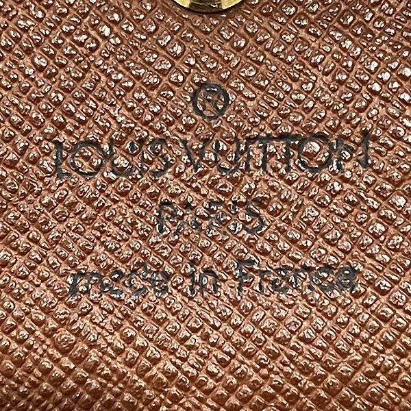 Louis Vuitton Monogram Porte Monet Bier Carte Cles Di M61652 W Hook Wallet