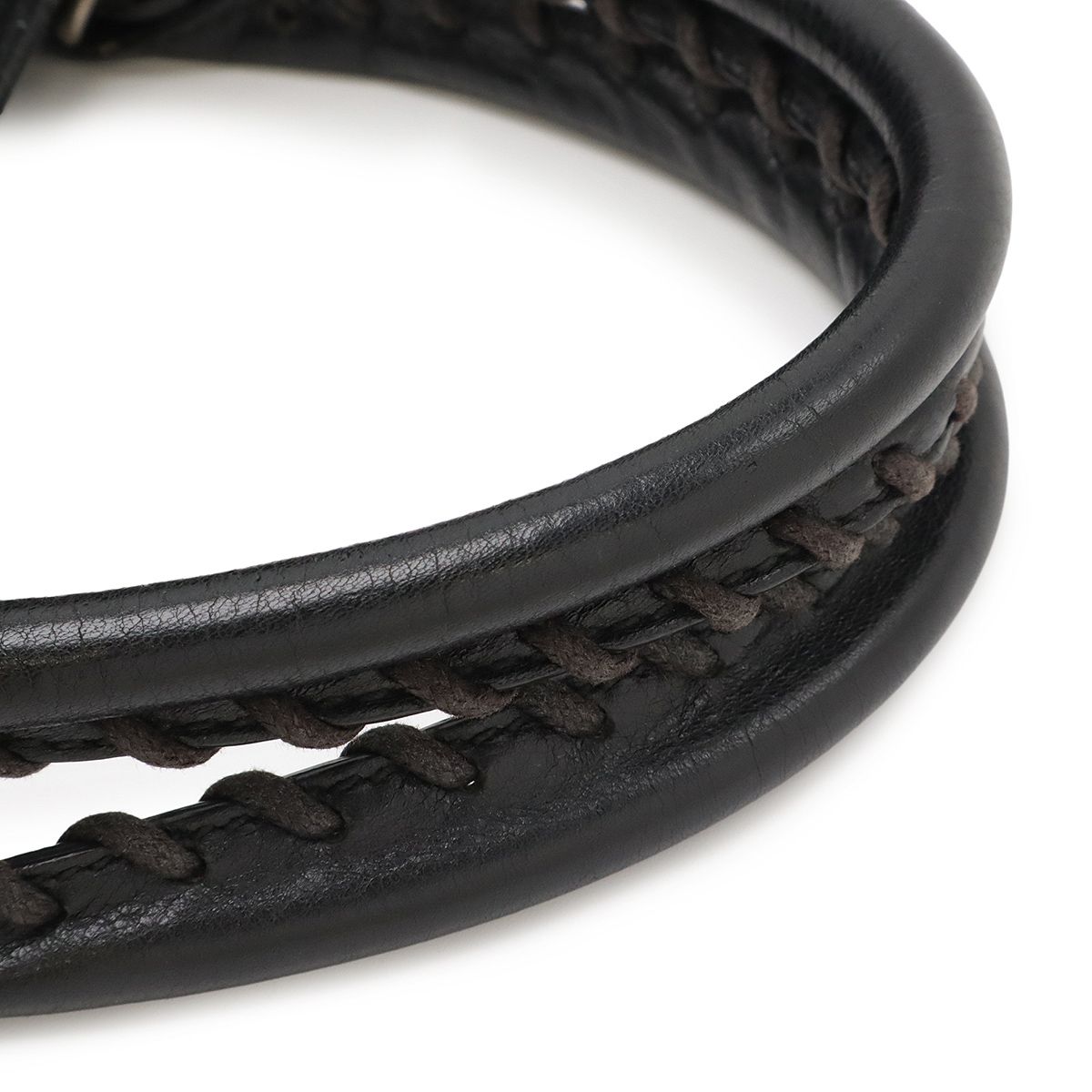 Balenciaga Tote Bag 2WAY Shoulder Bag Leather Black With Silver Hardware 298978