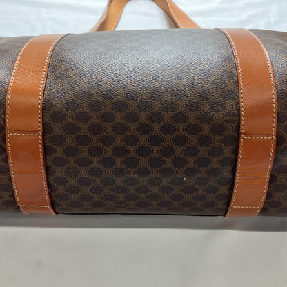 Celine Tote Bag Macadam Pattern Internal Peeling Mc96 Brown