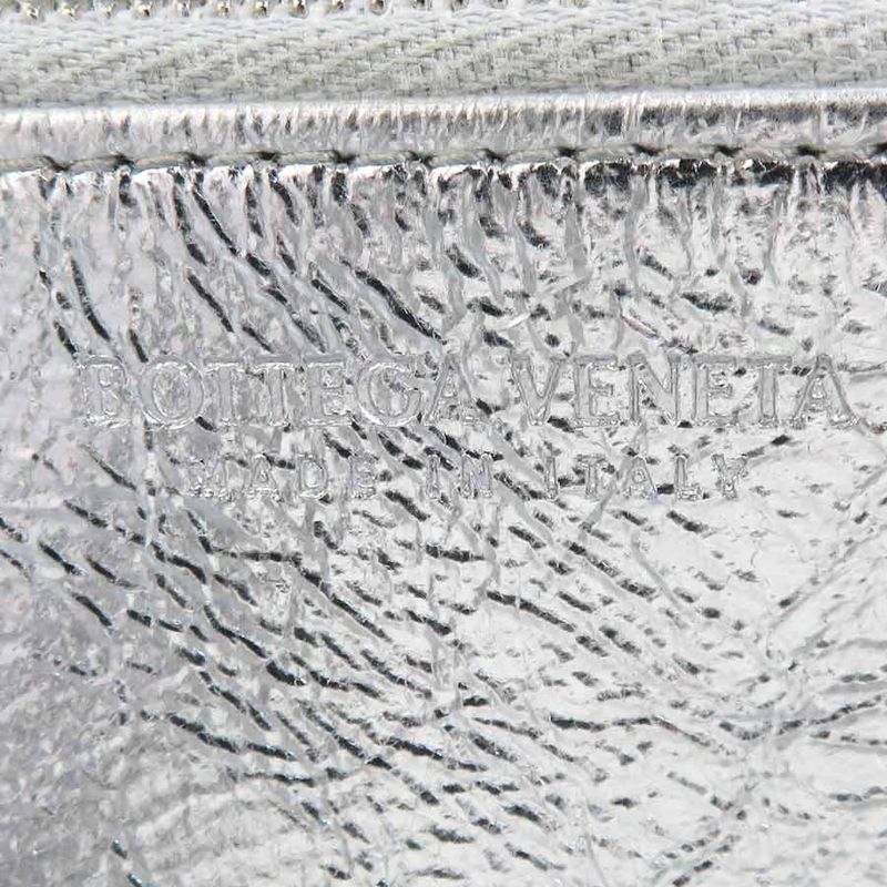 Bottega Veneta Round Zipper Long Wallet Intrecciato
