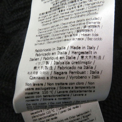 Fendi 2022 Fzx088 100% Wool FF Logo Zucca Bijoux Sweater Long Sleeve Knit