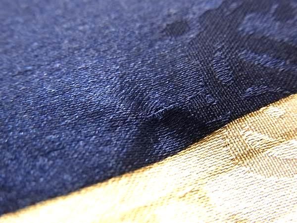 Christian Dior Christian Dior 100% Silk Allover Large Scarf Stole Shawl Navy