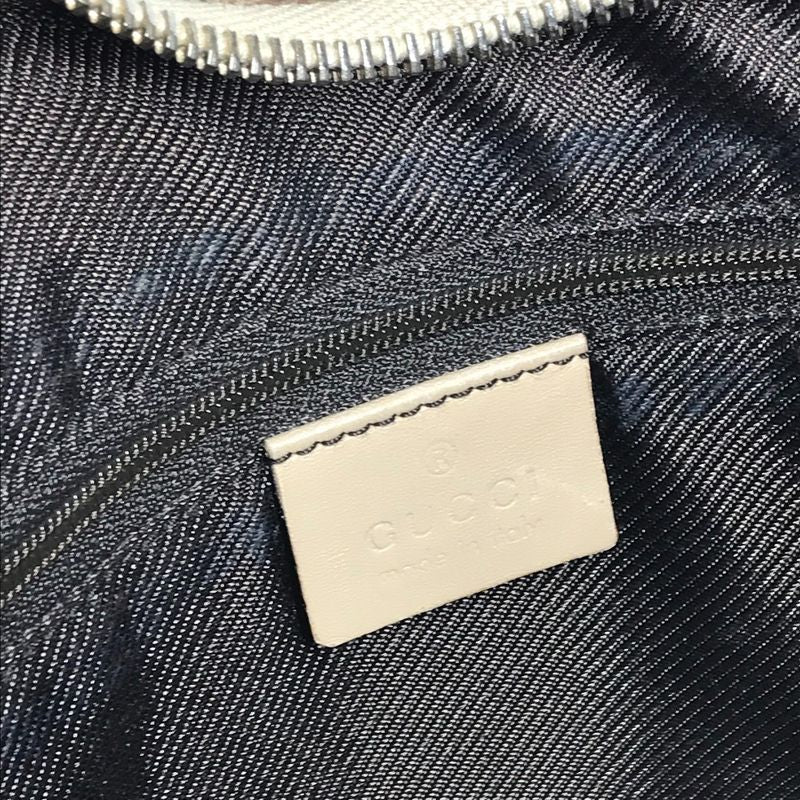 Gucci Shoulder Bag GG Logo 73885 GG Canvas/leather Beige