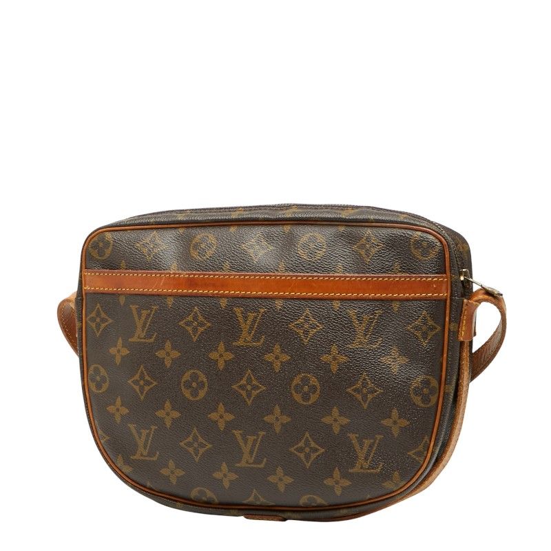 Louis Vuitton Monogram Genefeuille MM Crossbody Shoulder Bag M51226 Brown PVC