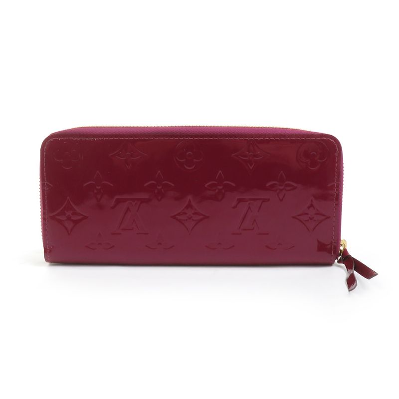 Louis Vuitton Round Zipper Long Wallet Portefeuille Cles Mance M90972