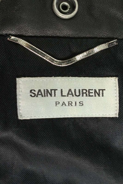 Saint Laurent Paris L01 506799 Yc2if Classic Motorcycle Rider Scuff The Jacket