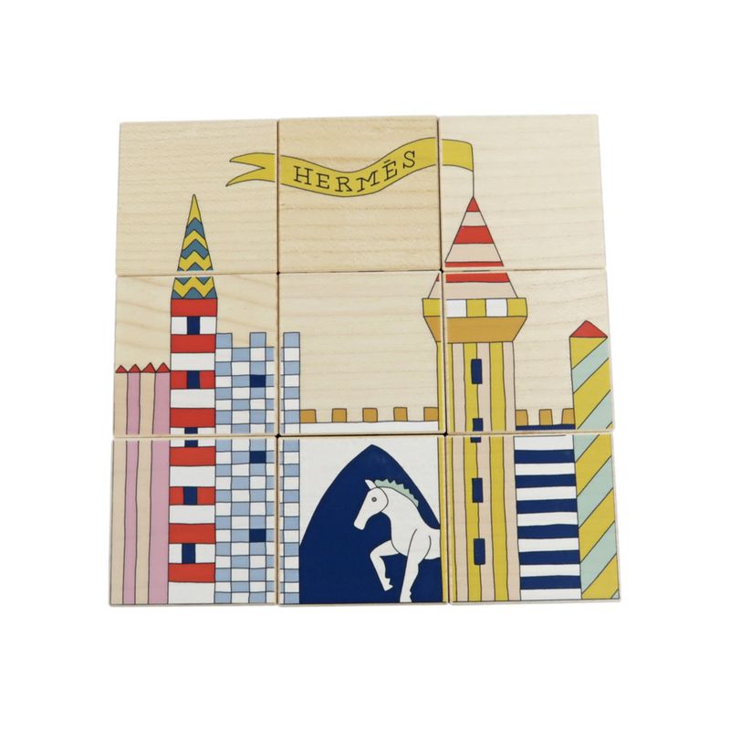 Hermes Epopee 9 CUBE GAME Multicolor Building Blocks Cube Set Puzzle
