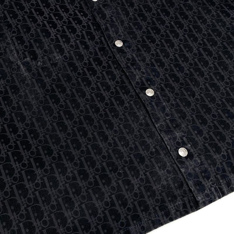 Dior/christian Dior Long Sleeve Shirt Size 50 XL Men's Overshirt 033d490m321x