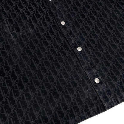 Dior/christian Dior Long Sleeve Shirt Size 50 XL Men's Overshirt 033d490m321x